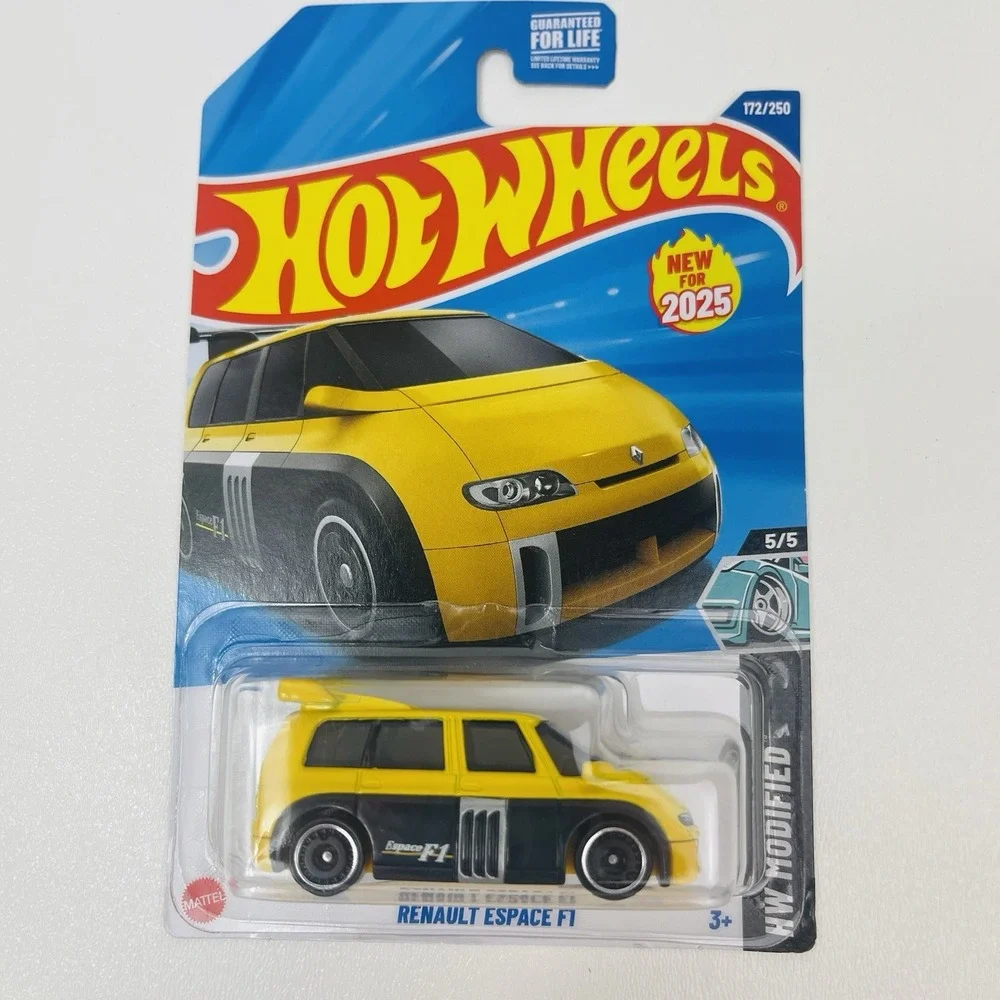 Hot Wheels Renault ESPACE F1 2025 Case K Yellow HW Modified Concept Racing MPV
